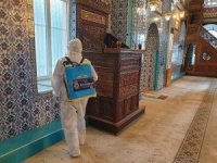 Aydın Büyükşehir Belediyesi Camileri Dezenfekte Ediyor