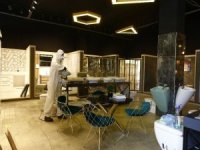 Denizli’de İş Yerlerinde Dezenfekte Çalışmaları Devam Ediyor