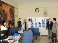 Adü Rektörü Aldemir’den Personele Ziyaret