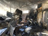 İzmir’de Korkutan İş Yeri Yangını