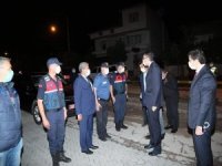 Vali Ali Çelik, Karantina Bölgesinde İncelemelerde Bulundu