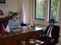 Adü Rektörü Aldemir, İl Kültür Ve Turizm Müdürü Tuncer’i Ziyaret Etti