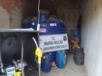 Evinin Deposuna Kaçak Akaryakıt İstasyonu Kuran Şahıs Yakalandı