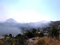 Ünlü Tatil Beldesi Duman Altında Kaldı