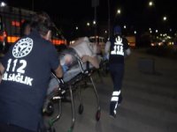 3 Metre Yükseklikten Yaya Alt Geçidinin Boşluğuna Düştü