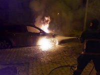 Milas’ta Otomobil Küle Döndü