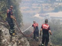 Söke’de Makilik Alanda Yangın