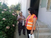 Germencik’te 6 Bin 602 Vatandaşa Maske Ve Kolonya Dağıtıldı