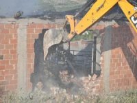 Hayvan Damında Yangın Korkuttu