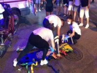 Kuşadası’nda Motosiklet Kazası: 1 Ağır Yaralı