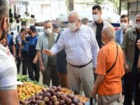 Başkan Atay’dan Salı Pazarına Ziyaret