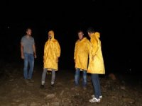 Şiddetli Yağmur Heyelana Neden Oldu, Yol Kapandı