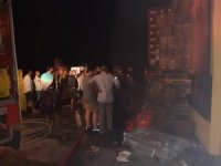 Yıldırım Düşmesi Sonucu Çıkan Yangın Korkuttu