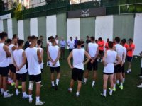 Manisa Fk’ya Play-off Maçları Öncesinde Motivasyon Konuşması