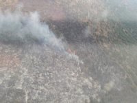 İzmir’de Makilik Alanda Çıkan Yangın Kontrol Altında