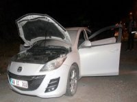 Menteşe’de Seyir Halindeki Araç Yandı