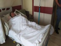 Ak Partili Belediye Başkanını Taşıyan Makam Aracı Şarampole Devrildi