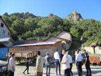 Kaya Düşme Tehlikesi ’Toprakarme Gabion’ Projesi İle Çözülecek