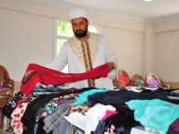 Caminin Taziye Evi Hayır Mağazasına Dönüştü, İhtiyaç Sahiplerinin Yüzü Güldü