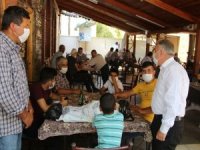 Kaymakam Duru Ve Kurum Amirlerinden Maske Denetimi