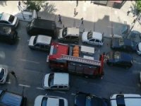 İhbara Giden İtfaiye Araçları, Park Eden Araçlar Yüzünden Mahsur Kaldı