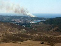 İzmir’de Korkutan Orman Yangını