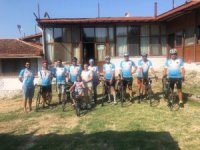 Bisikletçiler Selendi’de Pedal Çevirdi