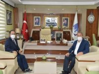 Başkan Çerçi Emniyet Müdürü Uslusoy’u Ağırladı