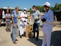 Nazilli’de Korona Timi Bayram Öncesi İş Başında