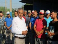 Başkan Kaplan Bayram Öncesi Personelin Yüzünü Güldürdü