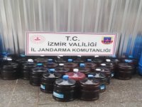İzmir’de Kaçak İçki Operasyonu: 880 litre Kırmızı Şarap Ele Geçirildi