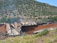 Aliağa'da ağılda çıkan yangında 78 küçükbaş hayvan telef oldu