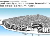 İzmir'i karıştıran karikatür