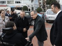 AK Parti İl Başkanı Sürekli, engellilerle buluştu