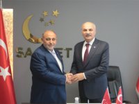 Aydın'dan SP Aliağa İlçe Başkanlığı Ziyareti