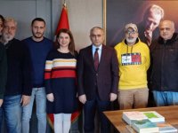 Yerel Basın'dan Kaymakam'a Ziyaret