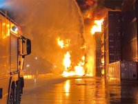 İzmir İtfaiyesi, Aliağa’da büyük bir felaketin önüne geçti