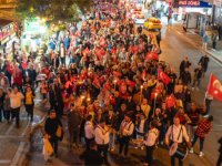 Buca’da 102. yıla yakışır kutlama