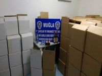 Bodrum’da 2 Bin 388 Adet Kaçak İçki Ele Geçirildi