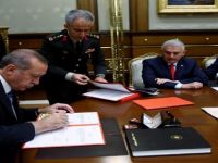 Erdoğan, Yüksek Askerî Şûra Kararlarını Onayladı