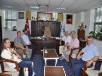 Ege’de Barış ve İletişim Derneği’nden Başkan Saka’ya Ziyaret