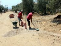 Altınoluk’ta Yollar Yenileniyor