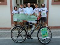 Bisiklet Ekibinden Başkan Gümüş’e Ziyaret