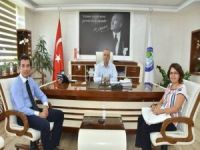 Banka Müdürü Pınar’dan Başkan Kayda’ya Ziyaret