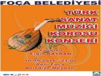 Yeni Foça’da, Türk Sanat Müziği Konseri