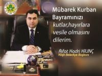 Başkan Rıfat Kadri Kılınç’ın Kurban Bayramı Mesajı