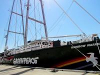 Greenpeace’in Efsane Gemisi Çeşme’ye Demirledi