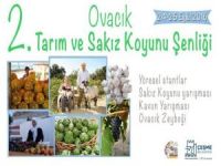 2. Ovacık Tarım Ve Sakız Koyunu Şenliği Başlıyor