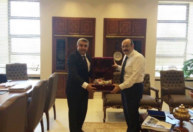 Milletvekili Gazel Ve Başkan Fatih Çalışkan’dan Yök Başkanı Saraç’a Ziyaret