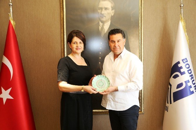 Romanya Başkonsolosu, Başkan Kocadon’u Ziyaret Etti